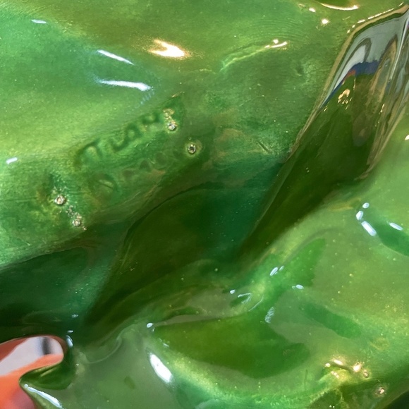 SET OF 2 VINTAGE CERAMIC HOLLY BERRY DIVIDED CANDY/RELISH/TRINKET DISH - Picture 11 of 11